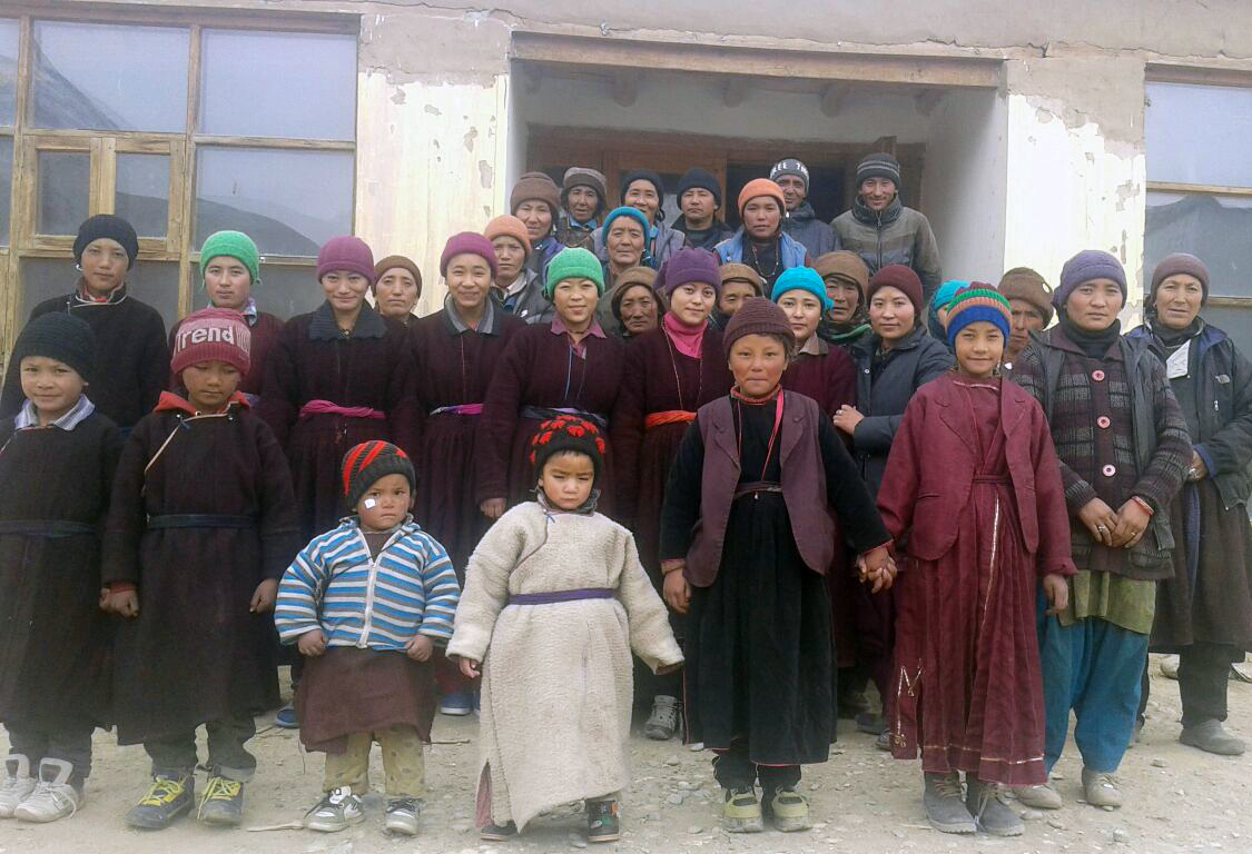 Sponsered children and their families wish you a Merry Christmas